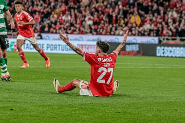 Lizbon (PT), Portekiz 02 / 04 / 2024 Maçı Portekiz Kupası için Benfica x Sporting ile Lizbon 'daki Estadio da Luz' da oynanan yarı finalde, bu 2 Nisan 2024.