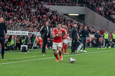 Lizbon (PT), Portekiz 02 / 04 / 2024 Maçı Portekiz Kupası için Benfica x Sporting ile Lizbon 'daki Estadio da Luz' da oynanan yarı finalde, bu 2 Nisan 2024.