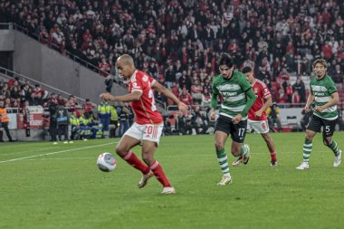 Lizbon (PT), Portekiz 02 / 04 / 2024 Maçı Portekiz Kupası için Benfica x Sporting ile Lizbon 'daki Estadio da Luz' da oynanan yarı finalde, bu 2 Nisan 2024.