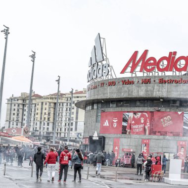 Lizbon (PT), Portekiz 02 / 04 / 2024 Maçı Portekiz Kupası için Benfica x Sporting ile Lizbon 'daki Estadio da Luz' da oynanan yarı finalde, bu 2 Nisan 2024.