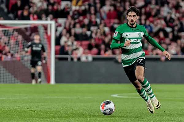 stock image Lisbon (PT), Portugal 02/04/2024  Match between Benfica x Sporting for the Portuguese Cup, in the semi-final at Estadio da Luz in Lisbon, this Tuesday, April 2, 2024.