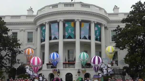 2024 Rotolo Uova Pasqua Della Casa Bianca Aprile 2024 Washington — Video Stock