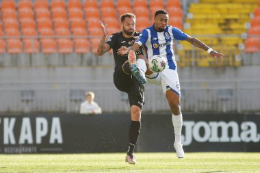 Viseu (PT), 04 / 08 / 2024 - LIGA PORTUGAL SABSEG 'in 28. turu için geçerli olan Academico de Viseu x Porto B ile oynanan karşılaşmada Andre Almeida (e) Academico de Viseu player