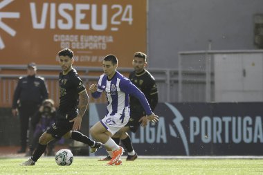 Viseu (PT), Portekiz - 04 / 08 / 2024 - LIGA PORTUGAL SABSEG / ACADMICO VISEU x PORTO B karşılaşması Acadmico de Viseu x Porto B, LIGA PORTUGAL SABSEG 'in 28.