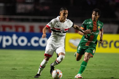 Sao Paulo (SP), Brezilya - 04 / 10 / 2024 - Toledo, MorumBIS 'li LIBERTADORES / SAO PAULO, bu Çarşamba akşamı, 10 Nisan 2024