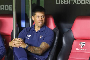 Sao Paulo (SP), 04 / 10 / 2024 - Cicero Pompeu de Toledo Stadyumu 'nda LIBERTADORES / SAO PAULO, 10 Nisan 2024 Çarşamba akşamı. 