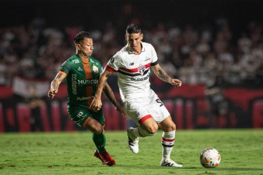 Sao Paulo (SP), Brezilya - 04 / 10 / 2024 - Toledo, MorumBIS 'li LIBERTADORES / SAO PAULO, bu Çarşamba akşamı, 10 Nisan 2024
