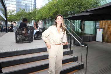 Sao Paulo (SP), 04 / 10 / 2024 SPFWN57 / BELEZA / LINO VILLAVENTURA / SP Isabella Fiorentino, 10 Nisan 2024 Çarşamba günü JK Iguatemi 'de gerçekleşen Lino Villaventura' nın markası için podyumda yürüdü.. 