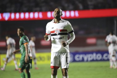 Sao Paulo (SP), Brezilya - 04 / 10 / 2024: LIBERTADORES / SAO CONMEBOL Libertadores 2024, Cicero Pompeu de Toledo Stadyumu, MorumBIS, 10 Nisan 2024 Çarşamba akşamı