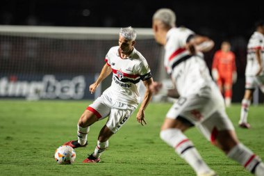 Sao Paulo (SP), Brezilya - 04 / 10 / 2024 - Toledo, MorumBIS 'li LIBERTADORES / SAO PAULO, bu Çarşamba akşamı, 10 Nisan 2024