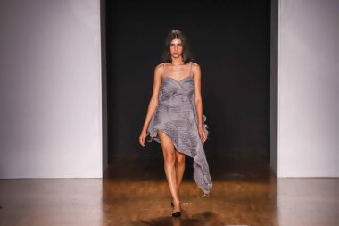 Sao Paulo (SP), 04 / 11 / 2024 SPFWN57 / DESFILE / FAUVE / SP: SPFW N57 'de bu perşembe, 11 Nisan 2024' te Shopping Iguatemi 'de gerçekleşen Fauve moda gösterisi 
