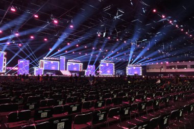 Sao Paulo (SP), 04 / 11 / 2024 - TECHNOLOGY / EvENTS / KEYNOTE - Zack Kass, Yapay Zeka konusunda uzmanlaşmış fütürist ve Waze 'in kurucusu Uri Levine, bu Perşembe Sao Paulo Expo' da düzenlenen VTEX Günü boyunca bir panele katıldı (11) ).