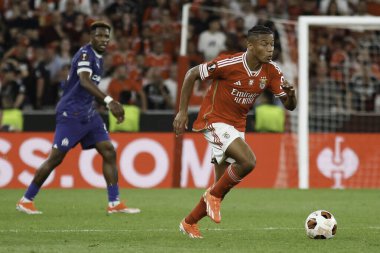 LIGA EUROPA SL BENFICA x OLYMPIQUE DE MARSEILLE Lisbon (PT) Perşembe gecesi Lizbon 'daki Estadio da Luz' da gerçekleşti, (11)).