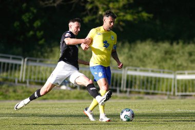 Arouca (PT), 04 / 14 / 2024 - Arouca x Boavista maçında Arouca oyuncusu, LIGA PORTUGAL BETCLIC 'in 29.