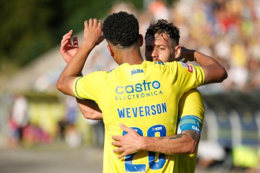 Arouca (PT), 04 / 14 / 2024 - Arouca oyuncusu Weverson, LIGA PORTUGAL BETCLIC 'in 29.