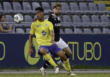 Arouca (PT), 04 / 14 / 2024 - Arouca 'nın Weverson oyuncusu Arouca x Boavista, LIGA PORTUGAL BETCLIC' in 29.