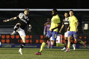 Arouca (PT), 04 / 14 / 2024 - Arouca x Boavista ile oynanan maçta Dos Santos oyuncusu, LIGA PORTUGAL BETCLIC 'in 29. 