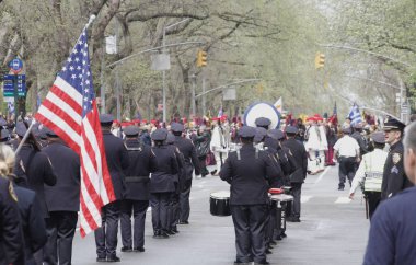 2024, 85. Yunan Bağımsızlık Günü Geçidi. 14 Nisan 2024, New York, ABD: 2024, 85. Yunan Bağımsızlık Günü, New York 'ta 64. ve 79. caddelerde New York Belediye Başkanı Eric Adams' ın eşliğinde 13: 30 'da gerçekleşti.