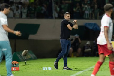 Barueri (SP), 04 / 17 / 2024 - BRASILEIRAO bu Çarşamba gecesi PALMEIRAS 'a karşı, 17 Nisan 2024.