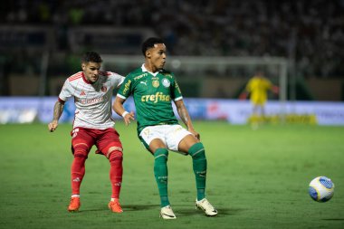 Barueri (SP), 04 / 17 / 2024 - BRASILEIRAO bu Çarşamba gecesi PALMEIRAS 'a karşı, 17 Nisan 2024.