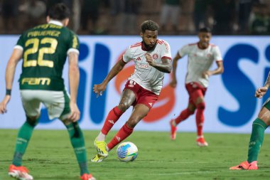 Barueri (SP), 04 / 17 / 2024 - BRASILEIRAO bu Çarşamba gecesi PALMEIRAS 'a karşı, 17 Nisan 2024.
