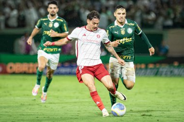 Barueri (SP), 04 / 17 / 2024 - BRASILEIRAO bu Çarşamba gecesi PALMEIRAS 'a karşı, 17 Nisan 2024.
