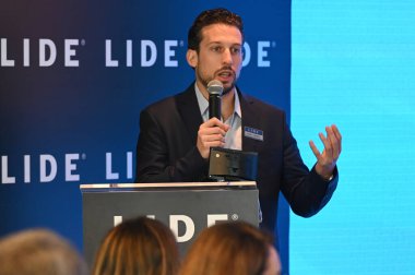 SAO PAULO (SP) 04 / 19 / 2024 Patrick Casteau Uluslararası İlişkiler Direktörü, uzmanlar ve sporcuların Paris 2024 'te Brezilya' nın zorluklarını tartışacakları bir seminer sırasında, 