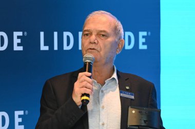 SAO PAULO (SP) Brezilya 04 / 19 / 2024 Paulo Wanderley, Brezilya Olimpiyat Komitesi Başkanı uzmanlar ve sporcuların Paris 2024 Olimpiyatları ve Engelliler Olimpiyatları 'nda Brezilya' nın zorluklarını tartışacakları bir seminer sırasında