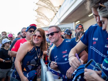 SAO PAULO, (SP) - 04 / 21 / 2024Drivers Rubens Barrichello ve oğlu Eduardo Barrichello, Sao Paulo 'nun güney bölgesindeki Interlagos Autodrome' da Pazar günü öğleden sonra Stock Car Pro Serisinin üçüncü safhasında (21)