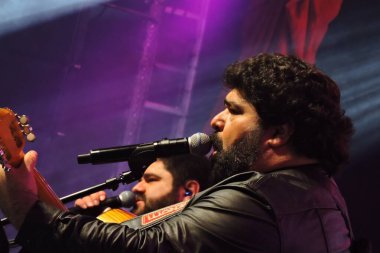 Sao Paulo (SP), Brezilya 02 / 18 / 2024 69 Festa do Peao de Barretos bu perşembe gecesi Sao Paulo şehrindeki Villa Country konser salonunda düzenlendi.