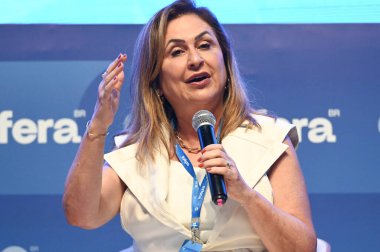 Sao Paulo (SP), 04 / 22 / 2024 - Katia Abreu Eski Tarım, Hayvancılık ve Brezilya Malzeme Bakanı, Brezilya ile ilgili bir panel temalı Seminere katıldı. 