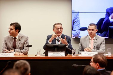 Brasilia (DF), Brezilya 04 / 24 / 2024 - Afetlere ve doğal afetlere önleme ve yardım konulu özel komisyon bu Çarşamba yeni bir kamu duruşması düzenledi (24))