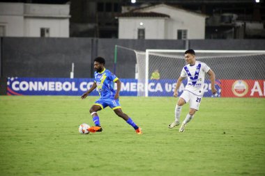 CARACAS (VE) 04 / 24 / 2024 Zuliano ile Paraguay 'dan Sportivo Ameliano arasında oynanan karşılaşmada, Caracas kentindeki Brigido Iriarte Ulusal Stadyumu' nda Conmebol Sul-Americana için geçerlidir.