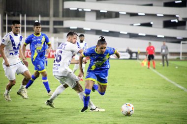 CARACAS (VE) 04 / 24 / 2024 Zuliano ile Paraguay 'dan Sportivo Ameliano arasında oynanan karşılaşmada, Caracas kentindeki Brigido Iriarte Ulusal Stadyumu' nda Conmebol Sul-Americana için geçerlidir.