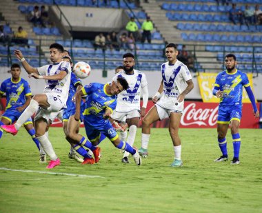 CARACAS (VE) 04 / 24 / 2024 Zuliano ile Paraguay 'dan Sportivo Ameliano arasında oynanan karşılaşmada, Caracas kentindeki Brigido Iriarte Ulusal Stadyumu' nda Conmebol Sul-Americana için geçerlidir.