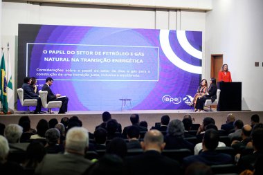 Brasilia (DF), Brezilya 04 / 24 / 2024 - Milletvekilleri Meclisi Başkanı Arthur Lira ile Konferans, bu Çarşamba, 24 Nisan 2024. 