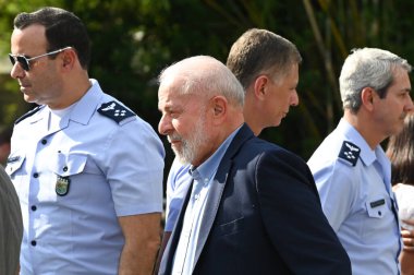 SAO JOS DOS CAMPOS (SP) 04 / 26 / 2024 - Başkan Luiz Inacio Lula da Silva (PT) Havacılık Teknoloji Enstitüsü 'nün (ITA) tesislerini ve Havacılık ve Bütünleşme Enstitüsü' nün hazırlık ve entegrasyonunu ziyaret etti. 