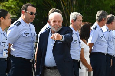 SAO JOS DOS CAMPOS (SP) 04.26.2024 - Başkan Luiz Inacio Lula da Silva (PT) Havacılık Teknoloji Enstitüsü 'nün (ITA) tesislerini ve Havacılık ve Uzay ve Bütünleşme Enstitüsü' nün hazırlık ve entegrasyonunu ziyaret etti..