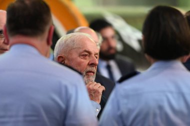 SAO JOS DOS CAMPOS (SP) 04.26.2024 - Başkan Luiz Inacio Lula da Silva (PT) Havacılık Teknoloji Enstitüsü 'nün (ITA) tesislerini ve Havacılık ve Uzay ve Bütünleşme Enstitüsü' nün hazırlık ve entegrasyonunu ziyaret etti..