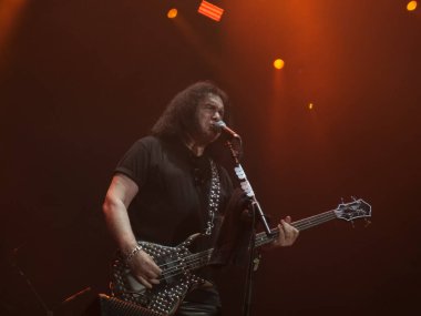 SAO PAULO, (SP) - 04 / 26 / 2024 - Sao Paulo 'nun batısındaki Memorial da America Latina' da düzenlenen Yaz Esintisi Festivali 'nin ilk gününde Gene Simmons Band' in performansı. 