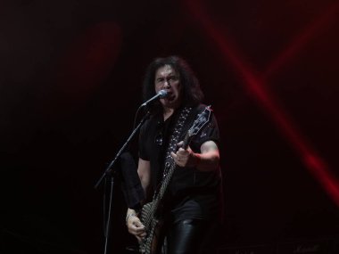 SAO PAULO, (SP) - 04 / 26 / 2024 - Sao Paulo 'nun batısındaki Memorial da America Latina' da düzenlenen Yaz Esintisi Festivali 'nin ilk gününde Gene Simmons Band' in performansı. 