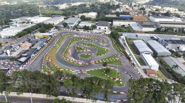 Cotia (SP), 04 / 26 / 2024 SPORT / KART / TRAINING / SP Hava İnceleme / Granja Vianna 'daki Kartodromo' nun bu Cuma günü Sao Paulo Kart Kupası Granja Vianna 'nın üçüncü aşaması için antrenman yapıldığı yer. (26)). 