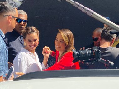 SAO PAULO (SP), 04 / 26 / 2024-BBB / BIA / BRAS- Beatriz Reis Brasil, bir satıcı ve aktris, BBB 24 'ün beşincisi olan Sao Paulo kentinin doğu bölgesindeki Bras' a geri döndü.. 