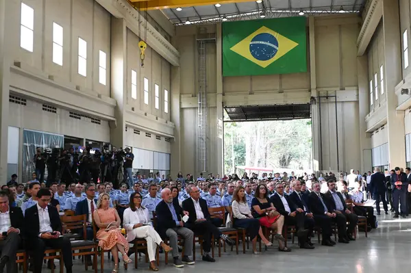 Sao Jose Dos Campos 2024 President Luiz Inacio Lula Silva — Stock Photo, Image