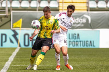 Tondela (PT), 04 / 28 / 2024 - LIGA PORTUGAL SABSEG / CD TONDELA x SL BENFICA-B Rui Gomes CD Tondela player, CD Tondela x SL Benfica-B, LIGA PORTUGAL SABSEG 'in 31. turu için geçerlidir