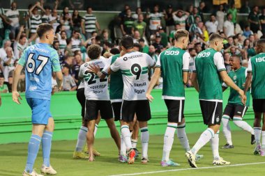 CURITIBA (PR) 28 / 04 / 2024 Coritiba oyuncusu Brandao, bu Pazar Curitiba kentinde düzenlenen 2024 Brezilya Şampiyonası 'nda geçerli olan Coritiba ile. 