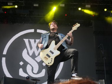 Sao Paulo (SP), Brezilya 04 / 28 / 2024 - Sao Paulo 'nun batısındaki Memorial da America Latin' de düzenlenen Yaz Esintisi Festivali 'nin son gününde, bu Pazar, 28 Nisan 2024.