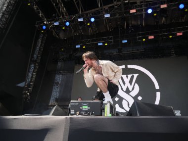 Sao Paulo (SP), Brezilya 04 / 28 / 2024 - Sao Paulo 'nun batısındaki Memorial da America Latin' de düzenlenen Yaz Esintisi Festivali 'nin son gününde, bu Pazar, 28 Nisan 2024.