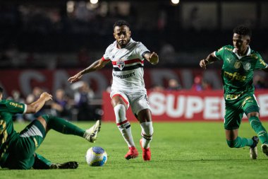 Sao Paulo ve Palmeiras arasında Brasileirao 2024 Sao Paulo (SP), 04 29 2024 - BRASILEIRAO SAOPAULO 29 Nisan 2024 akşamı. 