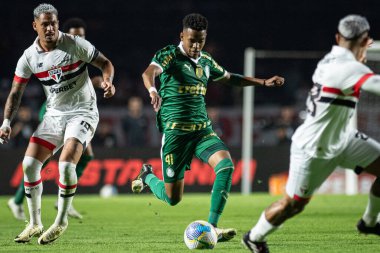 Sao Paulo ve Palmeiras arasında Brasileirao 2024 Sao Paulo (SP), 04 29 2024 - BRASILEIRAO SAO PAULO 29 Nisan 2024 akşamı.